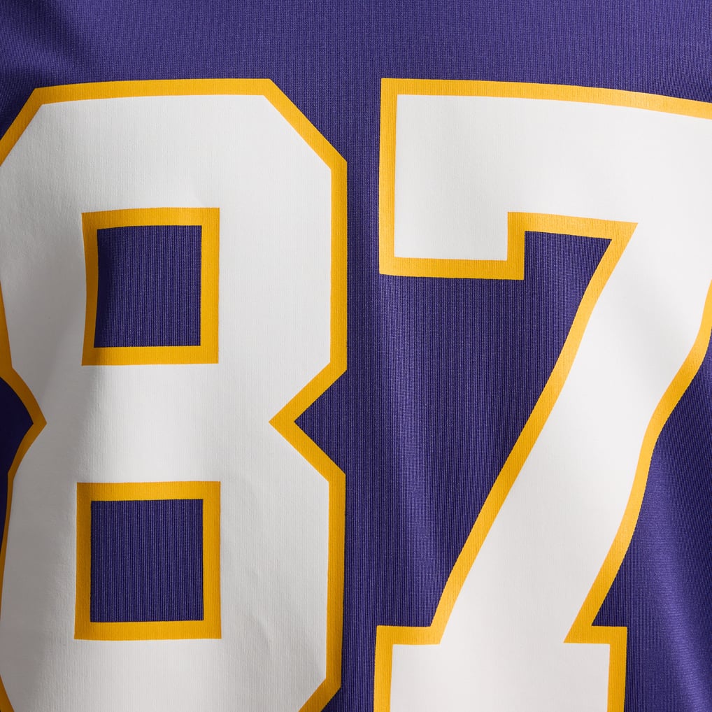 Men's Minnesota Vikings T.J. Hockenson Purple Classic Player Game Jersey