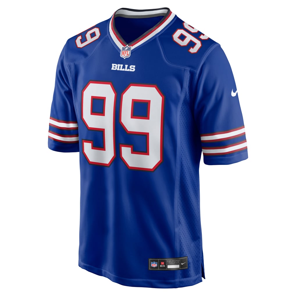 Men's Buffalo Bills T.J. Parker Royal Game Jersey