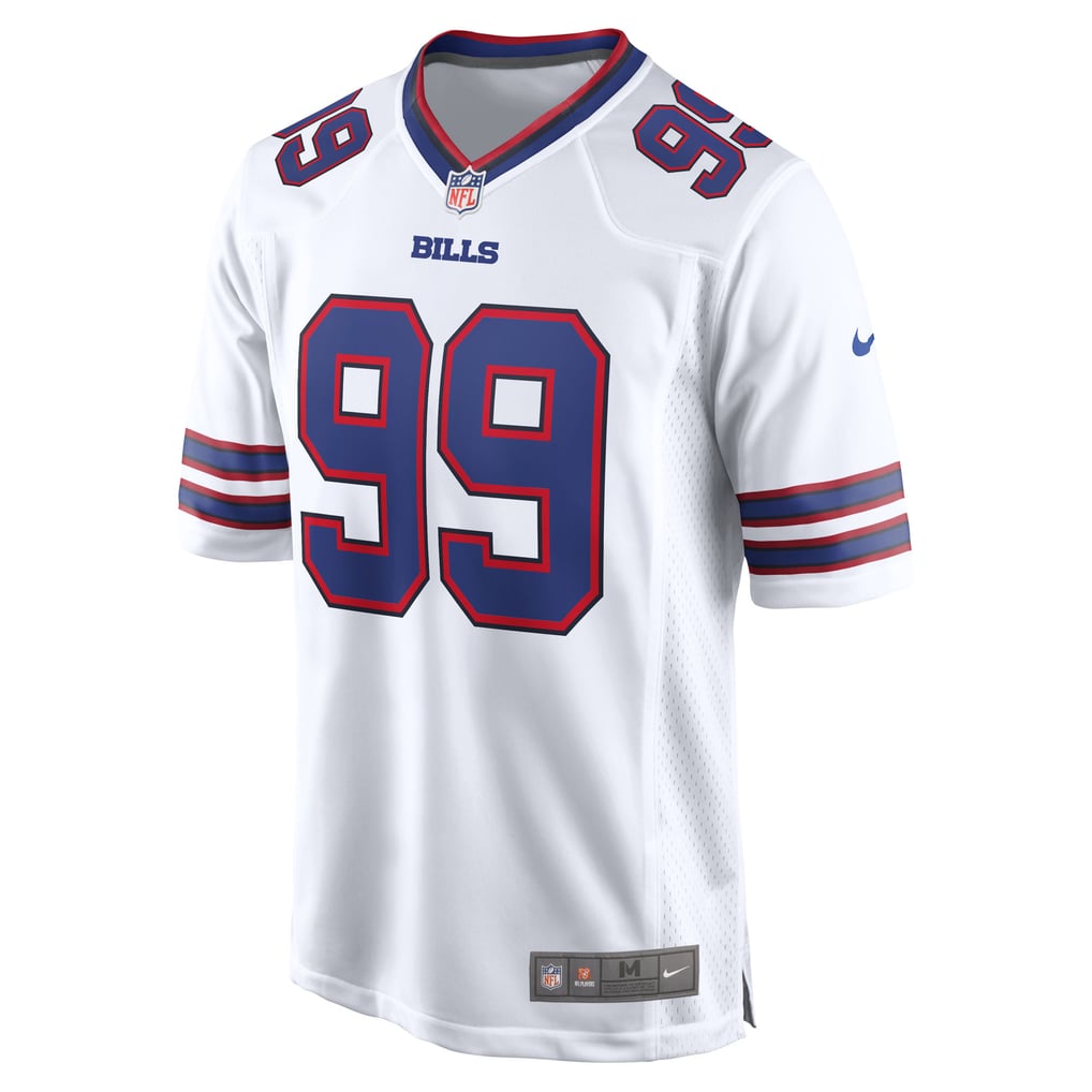 Men's Buffalo Bills T.J. Parker White Game Jersey