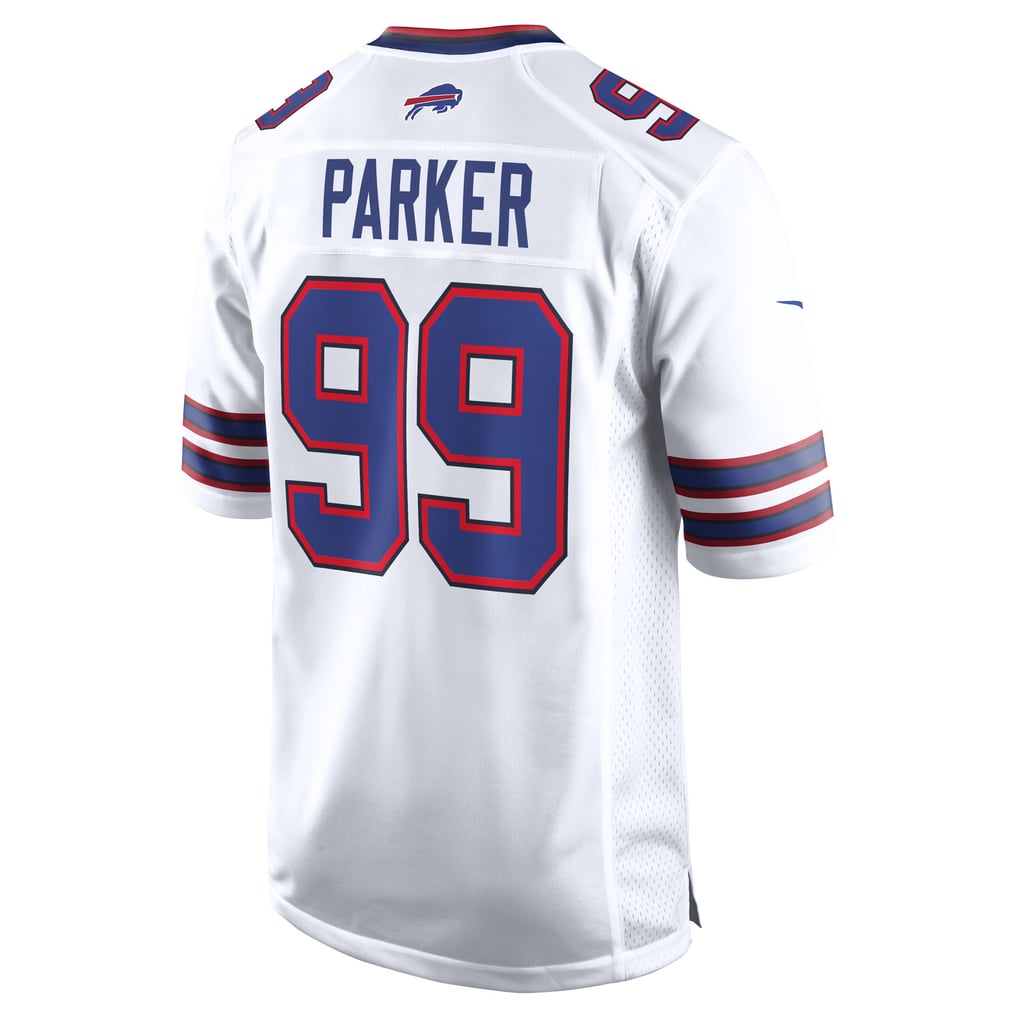 Men's Buffalo Bills T.J. Parker White Game Jersey