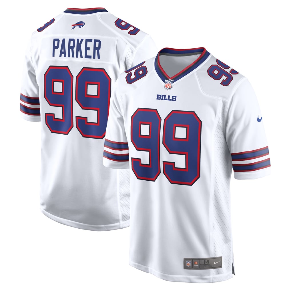 Men's Buffalo Bills T.J. Parker White Game Jersey