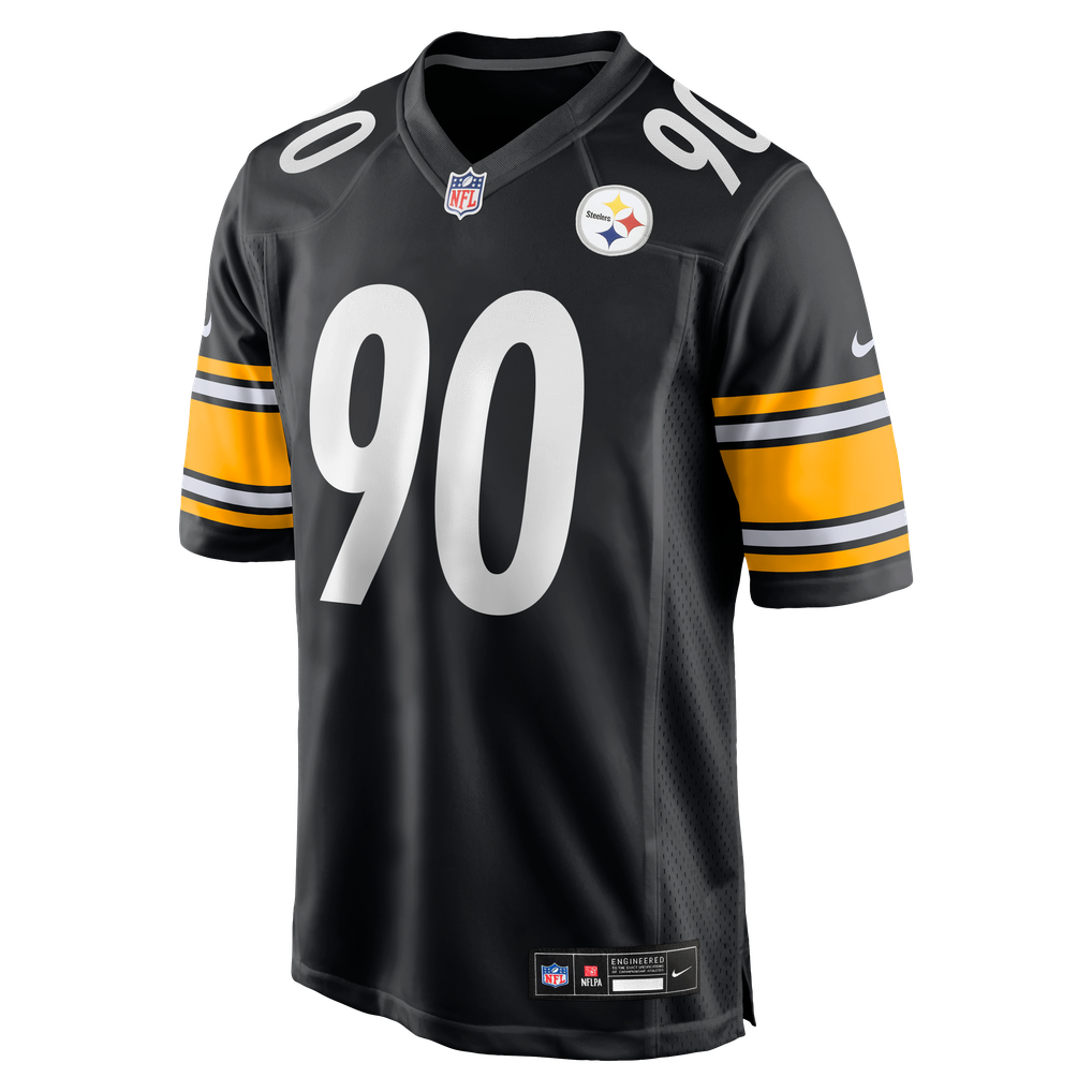 Men's Pittsburgh Steelers T.J. Watt Black Game Jersey