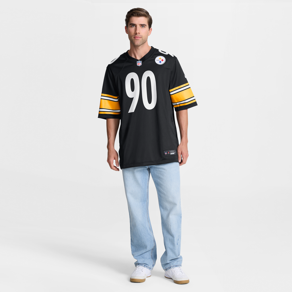 Men's Pittsburgh Steelers T.J. Watt Black Game Jersey