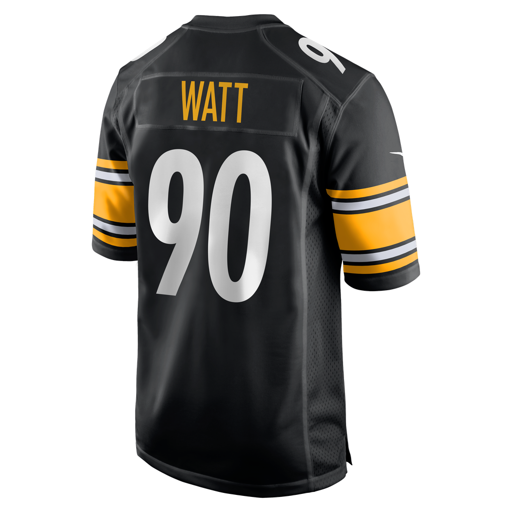 Men's Pittsburgh Steelers T.J. Watt Black Game Jersey