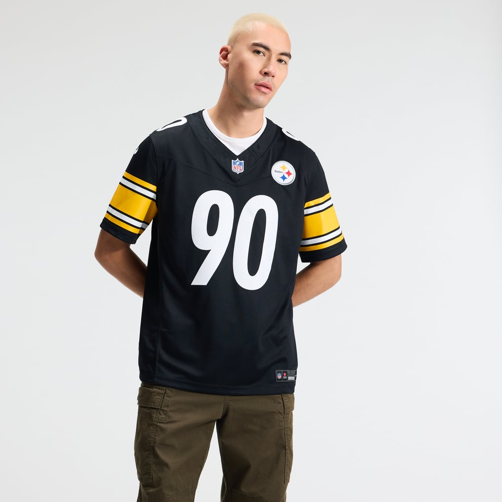 Men's Pittsburgh Steelers T.J. Watt Black Team Vapor F.U.S.E. Stitched Limited Jersey
