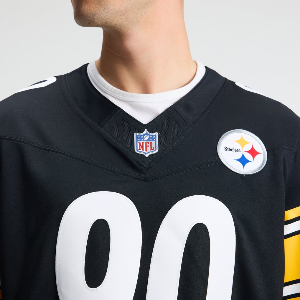 Men's Pittsburgh Steelers T.J. Watt Black Team Vapor F.U.S.E. Stitched Limited Jersey