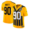 Men's Pittsburgh Steelers T.J. Watt Gold Alternate Vapor F.U.S.E. Limited Jersey