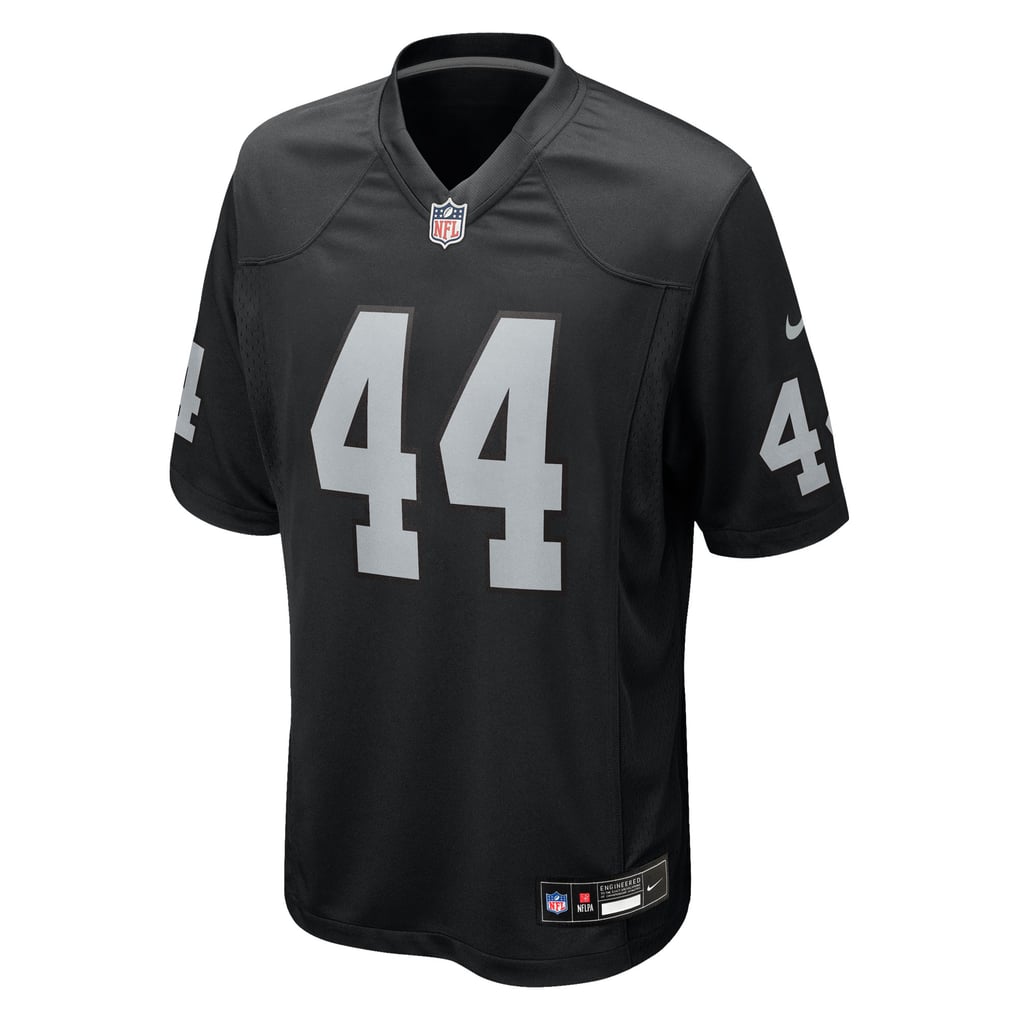 Men's Las Vegas Raiders Tommy Eichenberg Black Team Game Jersey