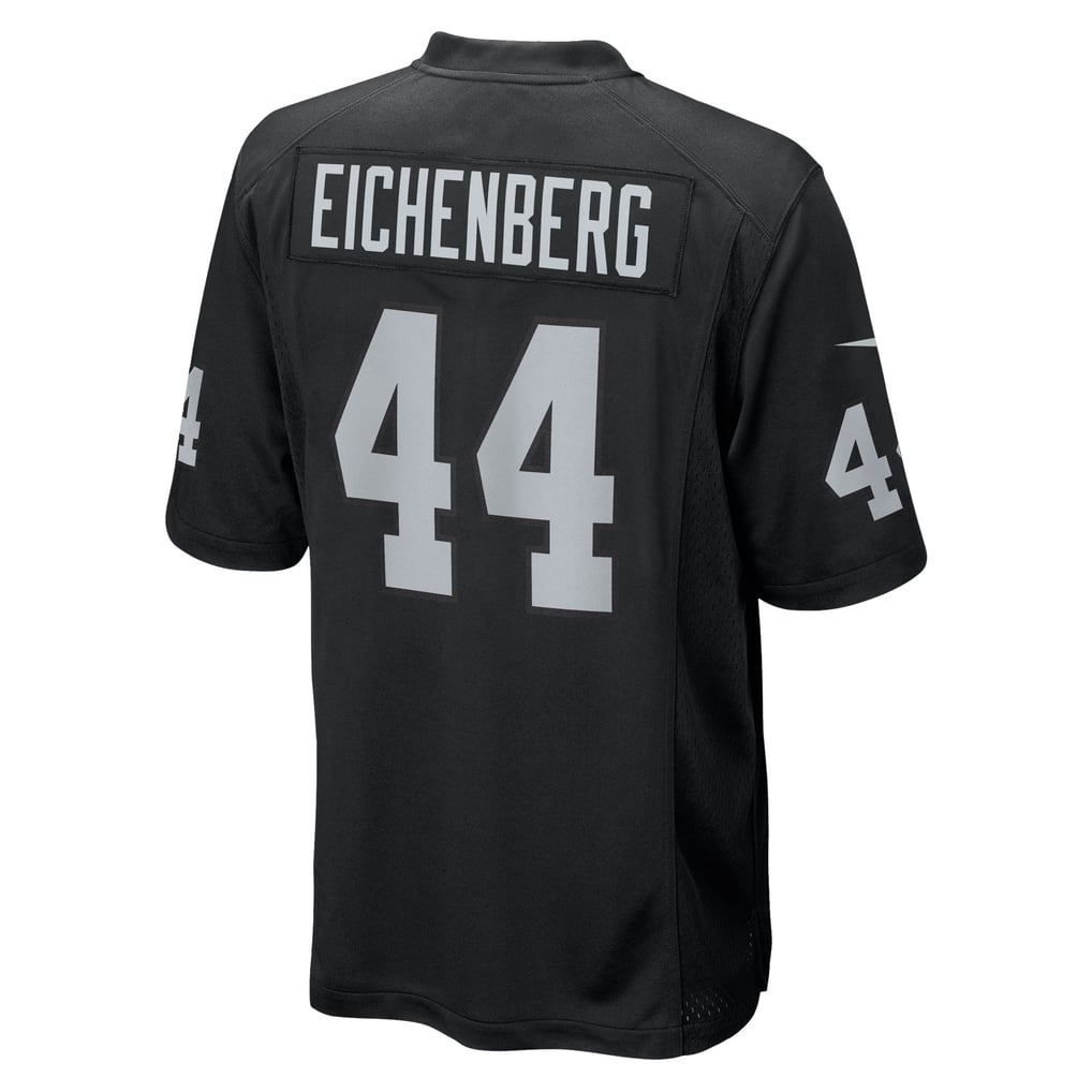 Men's Las Vegas Raiders Tommy Eichenberg Black Team Game Jersey