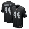 Men's Las Vegas Raiders Tommy Eichenberg Black Team Game Jersey