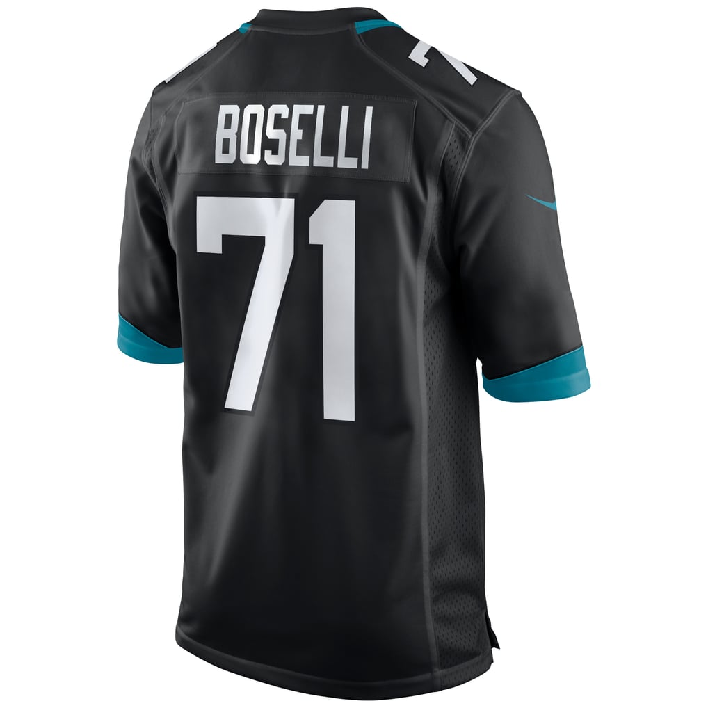 Men's Jacksonville Jaguars Tony Boselli Black Retired Player Alternate Game Jersey