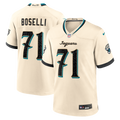 Men's Jacksonville Jaguars Tony Boselli Natural 2026 Rivalries Collection Game Jersey