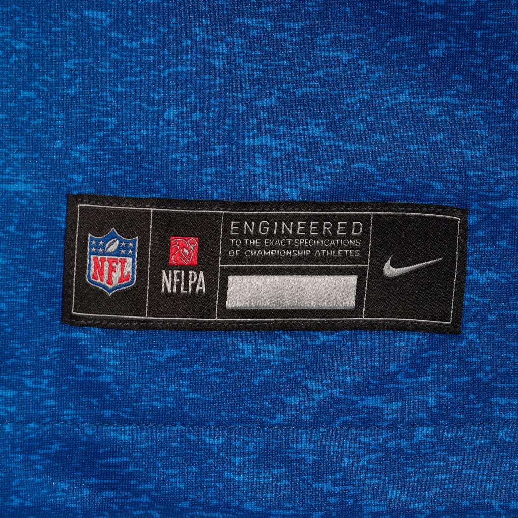 Men's Indianapolis Colts Tony Siragusa Blue Retired Player Alternate Game Jersey
