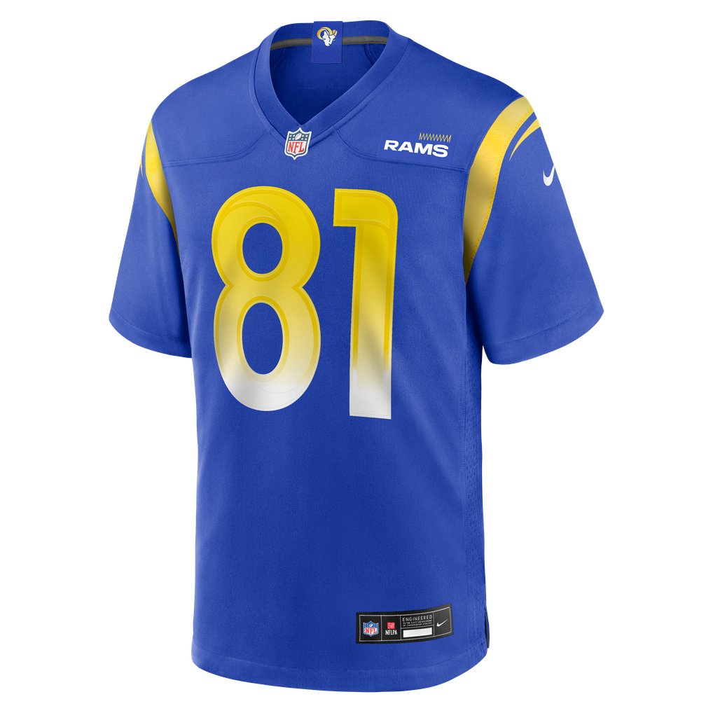 Men's Los Angeles Rams Torry Holt Royal Game Retired Player Jersey