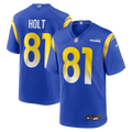 Men's Los Angeles Rams Torry Holt Royal Game Retired Player Jersey
