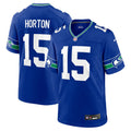 Men's Seattle Seahawks Tory Horton Royal Alternate Game Jersey