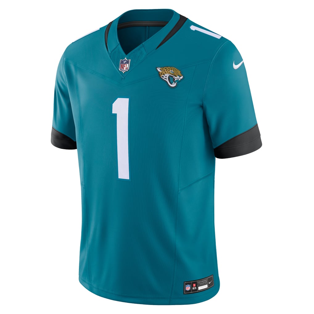 Men's Jacksonville Jaguars Travis Etienne Teal Vapor F.U.S.E. Limited Jersey
