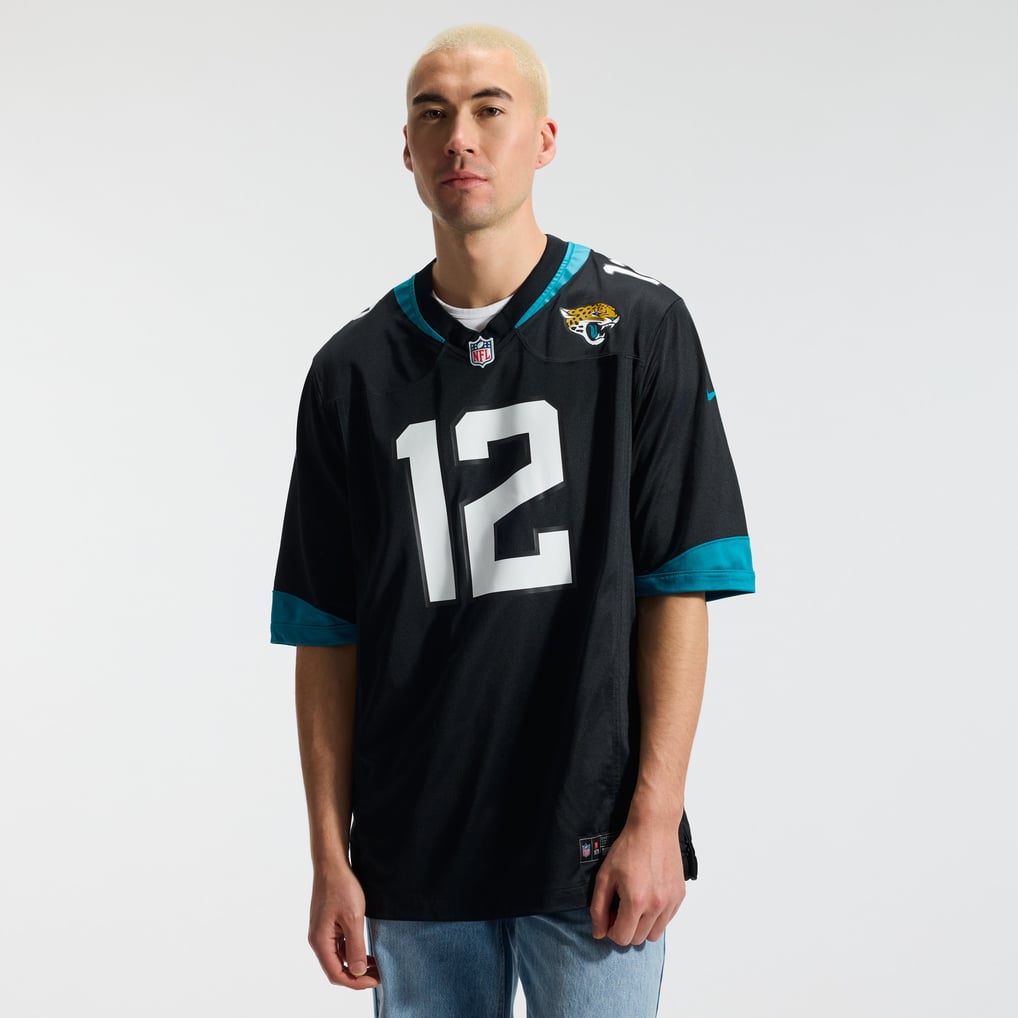 Men's Jacksonville Jaguars Travis Hunter Black Alternate Game Jersey