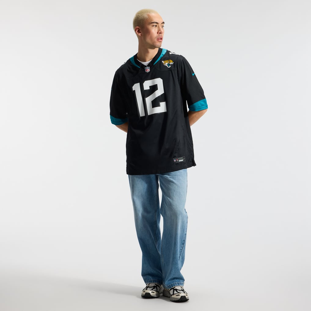 Men's Jacksonville Jaguars Travis Hunter Black Alternate Game Jersey