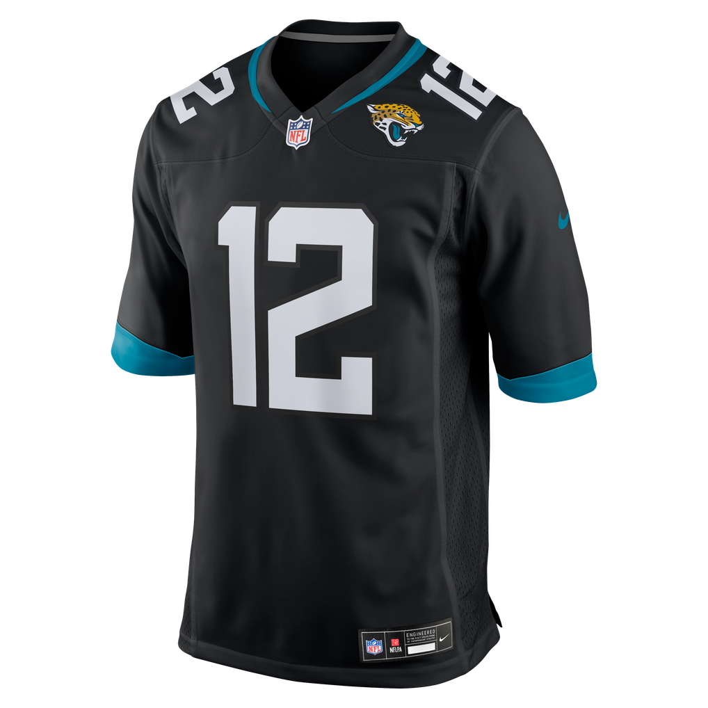 Men's Jacksonville Jaguars Travis Hunter Black Alternate Game Jersey