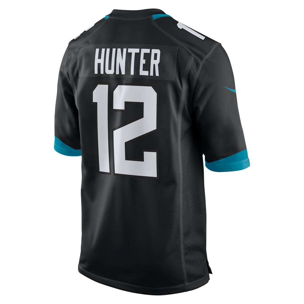 Men's Jacksonville Jaguars Travis Hunter Black Alternate Game Jersey