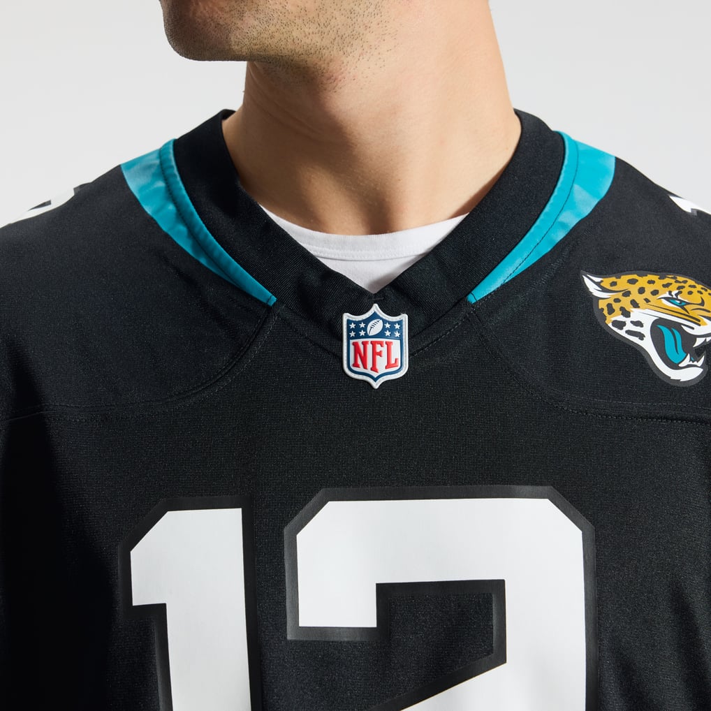 Men's Jacksonville Jaguars Travis Hunter Black Alternate Game Jersey