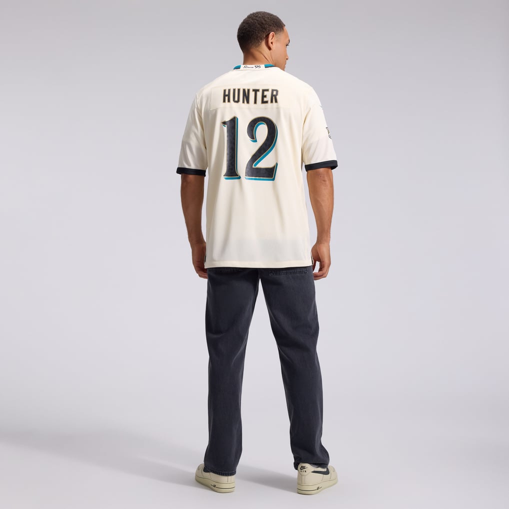 Men's Jacksonville Jaguars Travis Hunter Natural 2026 Rivalries Collection Game Jersey