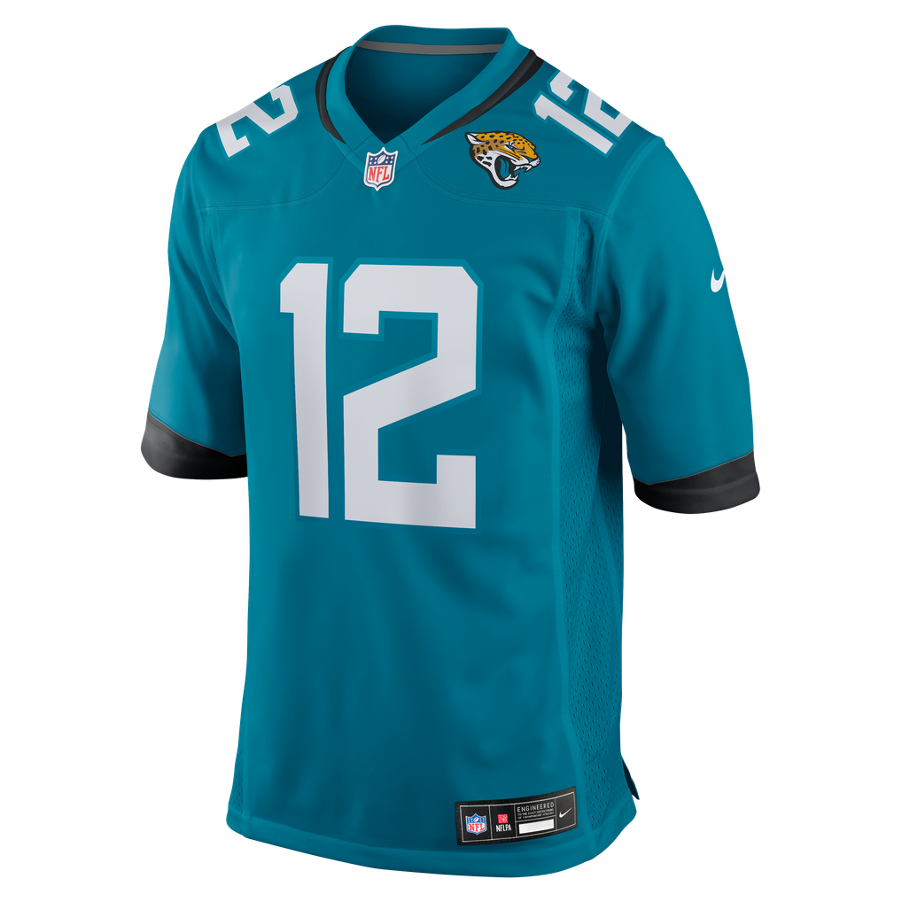 Men's Jacksonville Jaguars Travis Hunter Teal Team Game Jersey
