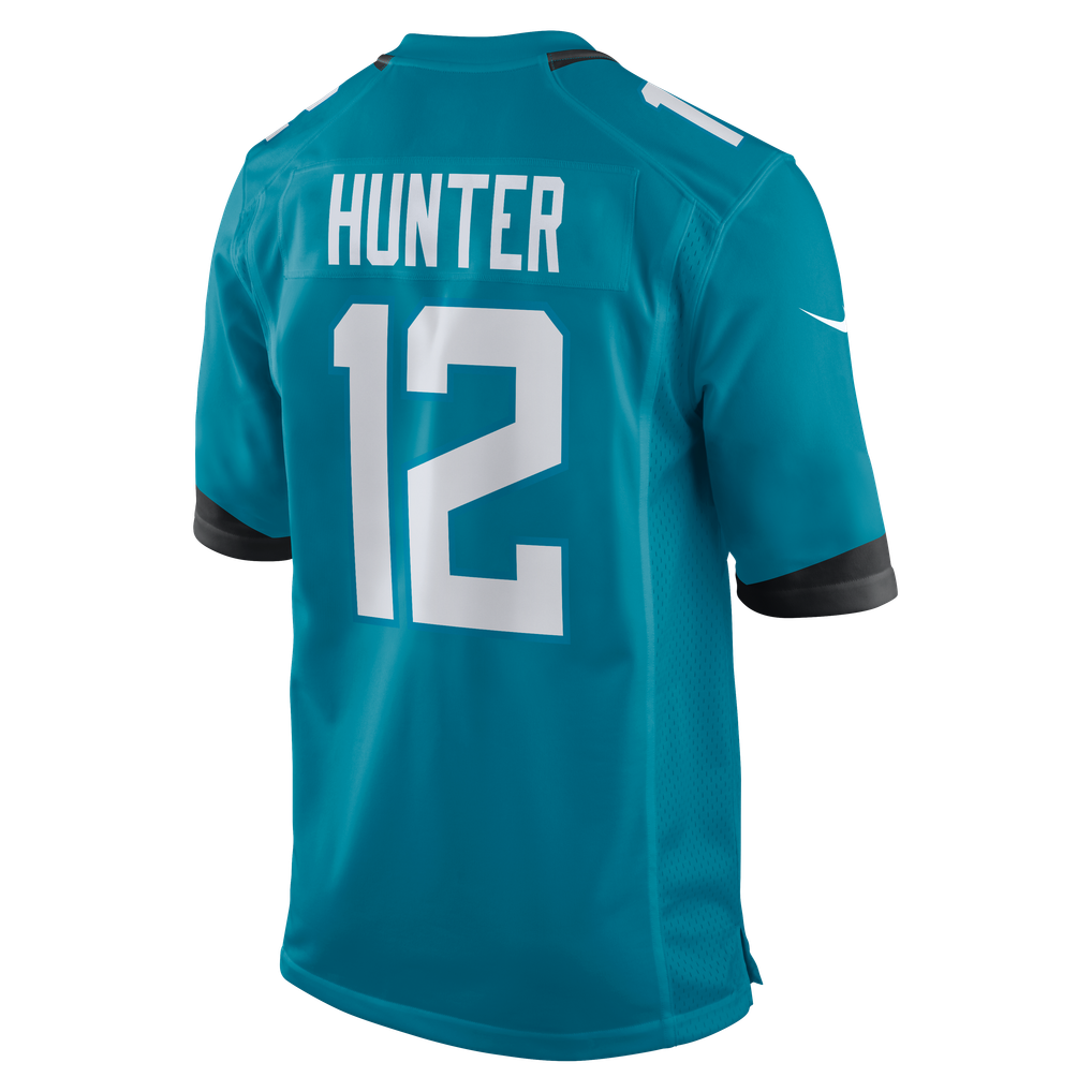 Men's Jacksonville Jaguars Travis Hunter Teal Team Game Jersey
