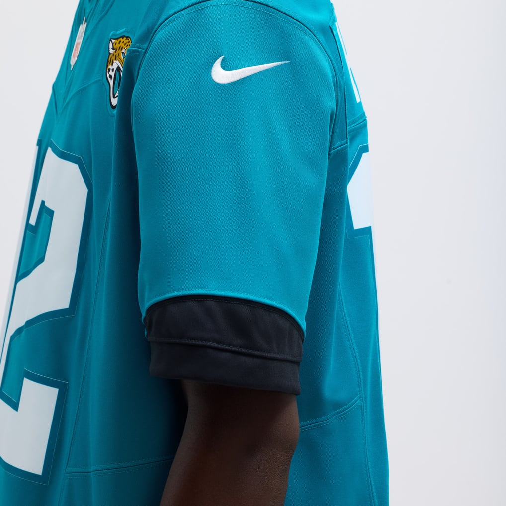 Men's Jacksonville Jaguars Travis Hunter Teal Team Limited Jersey