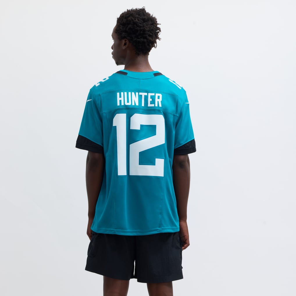 Men's Jacksonville Jaguars Travis Hunter Teal Team Limited Jersey