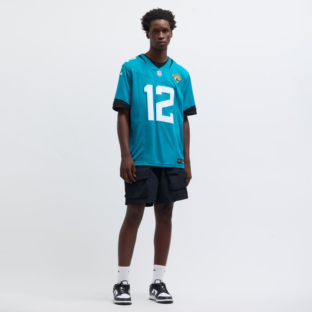Men's Jacksonville Jaguars Travis Hunter Teal Team Limited Jersey