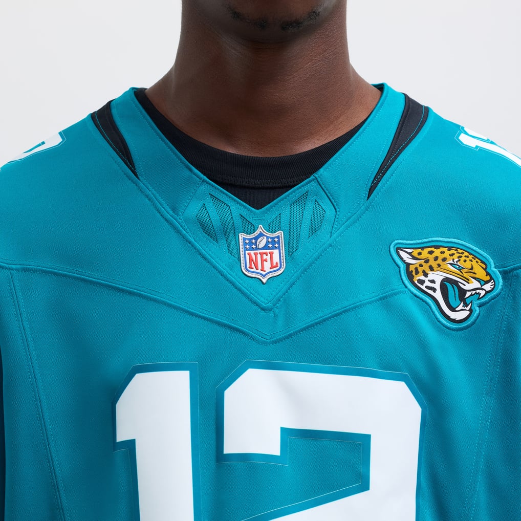 Men's Jacksonville Jaguars Travis Hunter Teal Team Limited Jersey