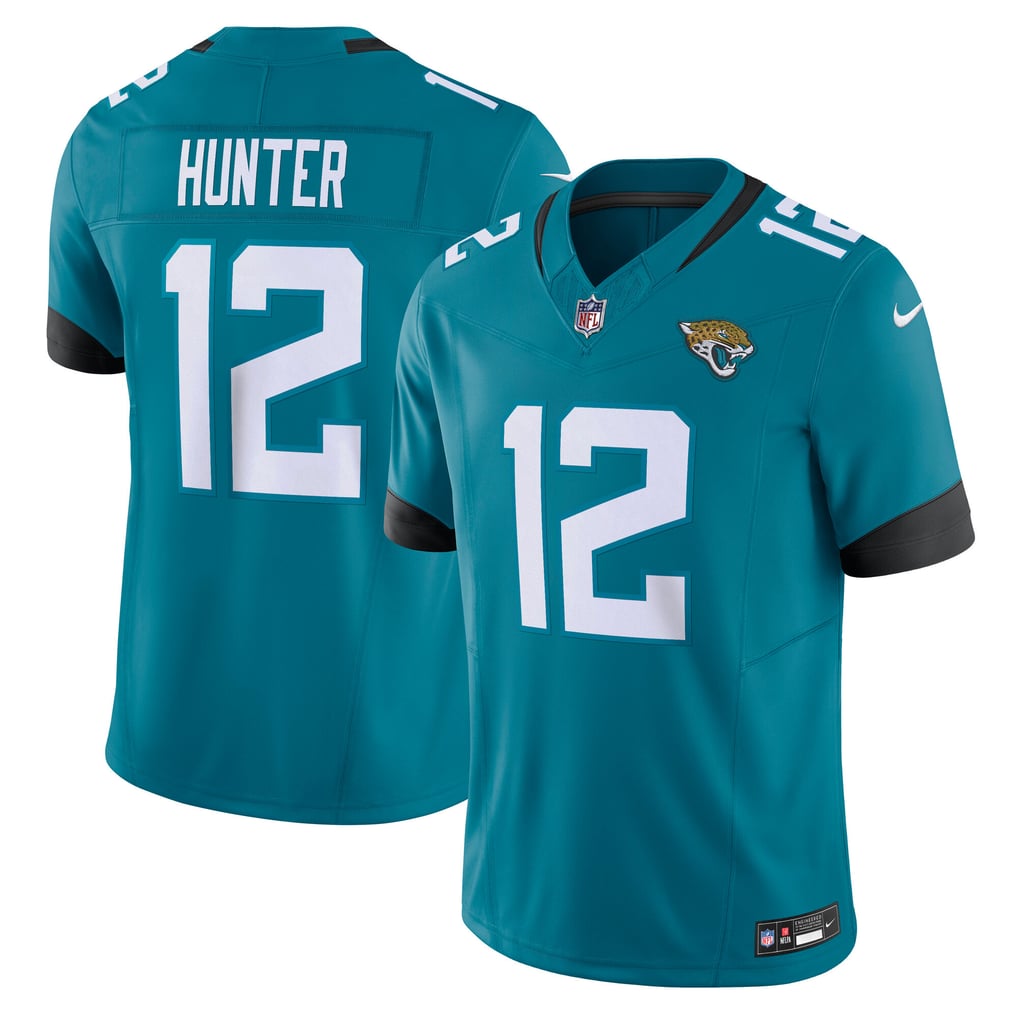 Men's Jacksonville Jaguars Travis Hunter Teal Team Limited Jersey