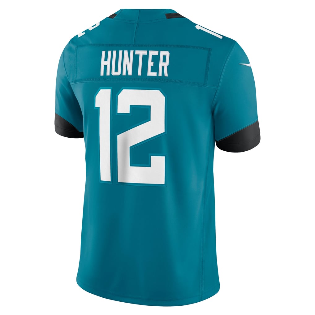 Men's Jacksonville Jaguars Travis Hunter Teal Team Vapor F.U.S.E. Stitched Limited Jersey