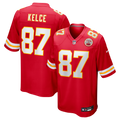 Men's Kansas City Chiefs Travis Kelce Red Game Jersey