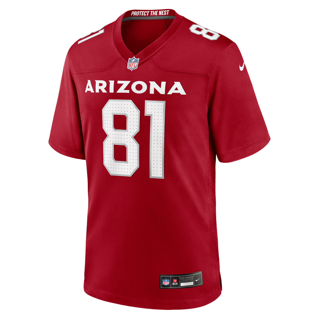 Men's Arizona Cardinals Travis Vokolek Cardinal Team Game Jersey