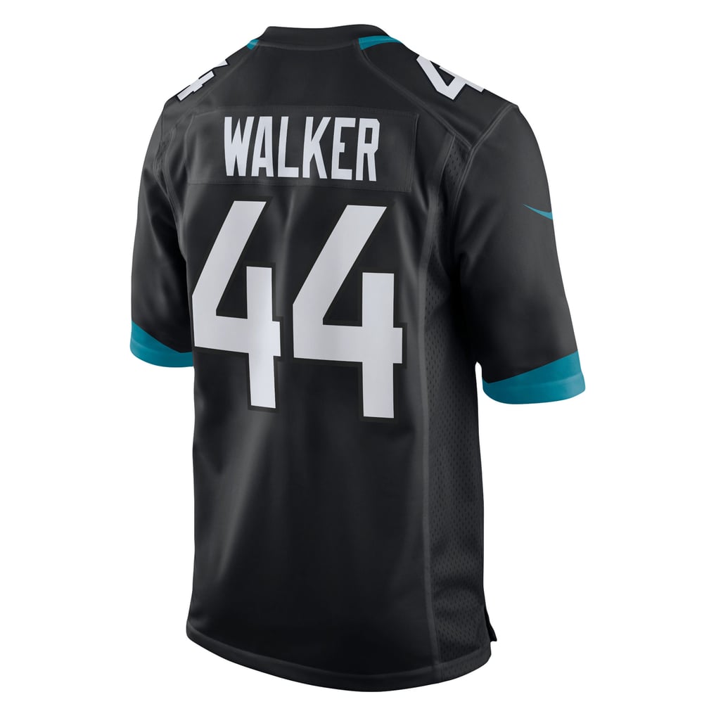 Men's Jacksonville Jaguars Travon Walker Black Player Game Jersey