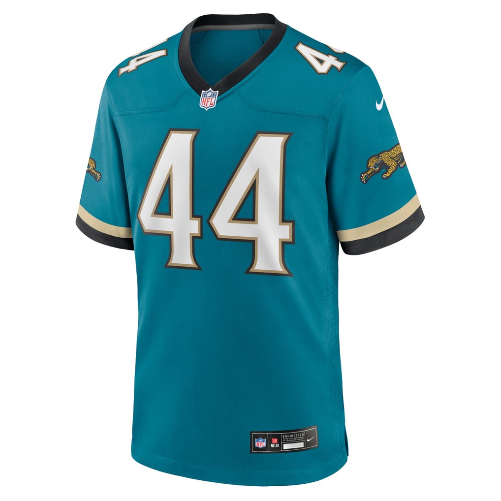 Men's Jacksonville Jaguars Travon Walker Teal Prowler Throwback Player Game Jersey