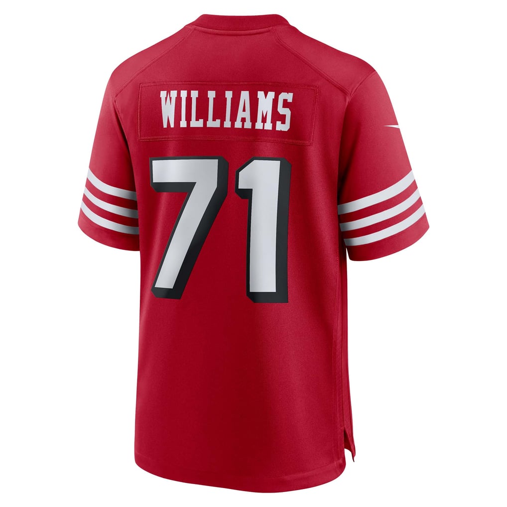 Men's San Francisco 49ers Trent Williams Scarlet Alternate Game Jersey