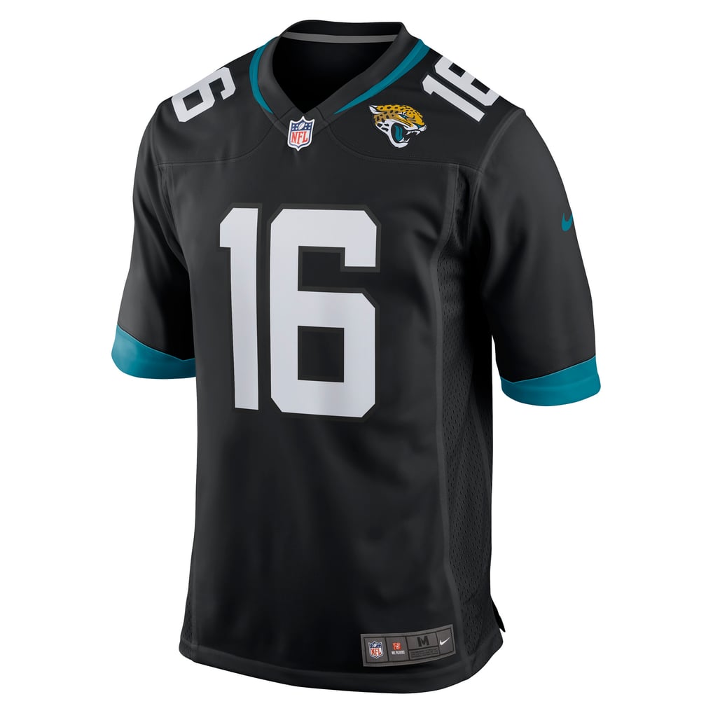 Men's Jacksonville Jaguars Trevor Lawrence Black Alternate Game Jersey