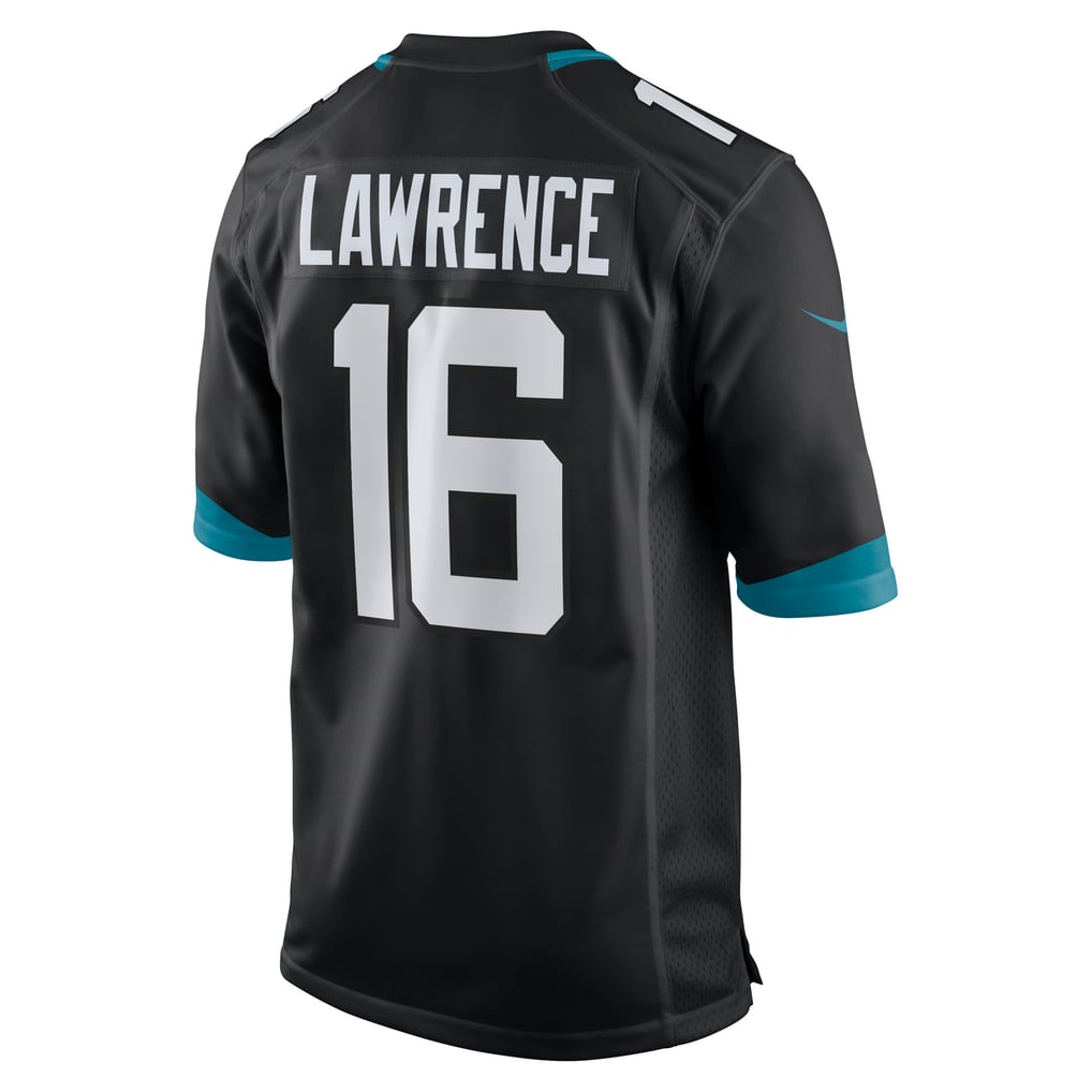 Men's Jacksonville Jaguars Trevor Lawrence Black Alternate Game Jersey