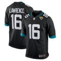 Men's Jacksonville Jaguars Trevor Lawrence Black Alternate Game Jersey