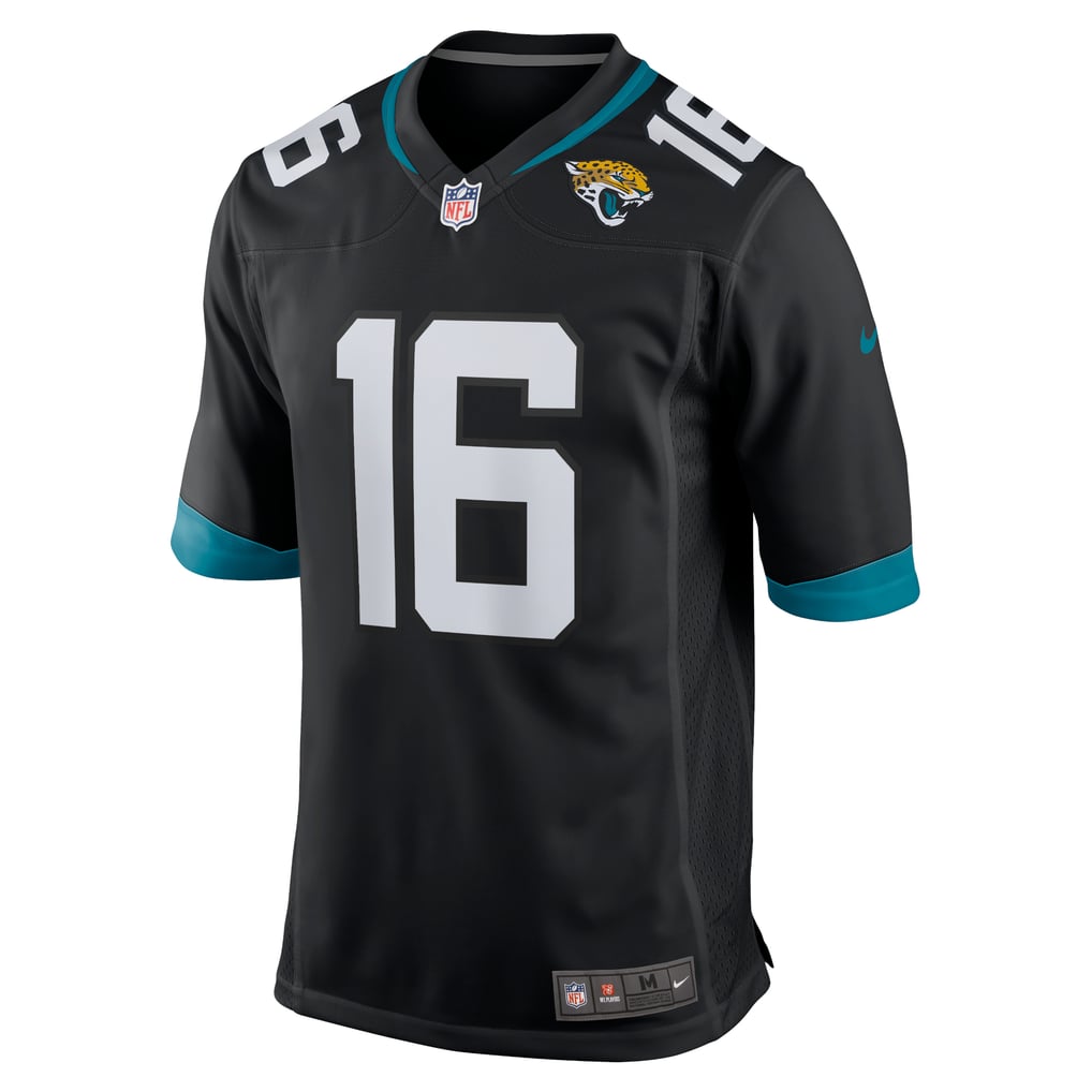 Men's Jacksonville Jaguars Trevor Lawrence Black Alternate Game Jersey