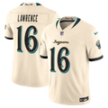 Men's Jacksonville Jaguars Trevor Lawrence Natural 2026 Rivalries Collection Stitched Limited Jersey
