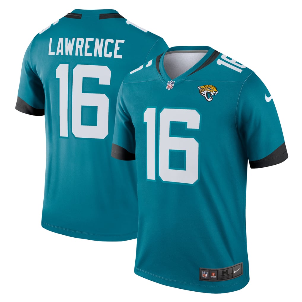Men's Jacksonville Jaguars Trevor Lawrence Teal Legend Player Performance Top