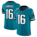 Men's Jacksonville Jaguars Trevor Lawrence Teal Prowler Throwback Vapor F.U.S.E. Limited Jersey