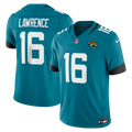 Men's Jacksonville Jaguars Trevor Lawrence Teal Team Vapor F.U.S.E. Stitched Limited Jersey