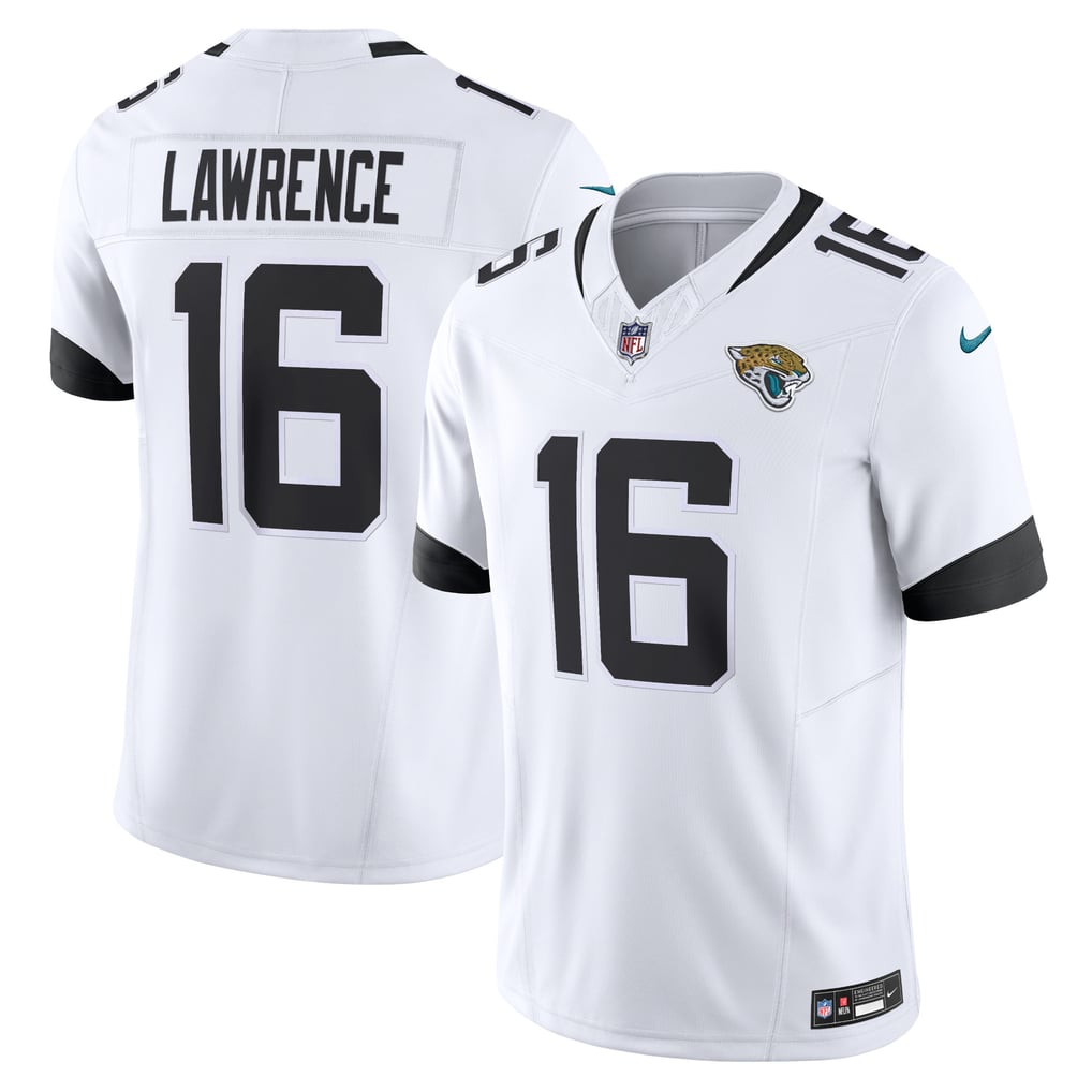 Men's Jacksonville Jaguars Trevor Lawrence White Vapor F.U.S.E. Limited Jersey