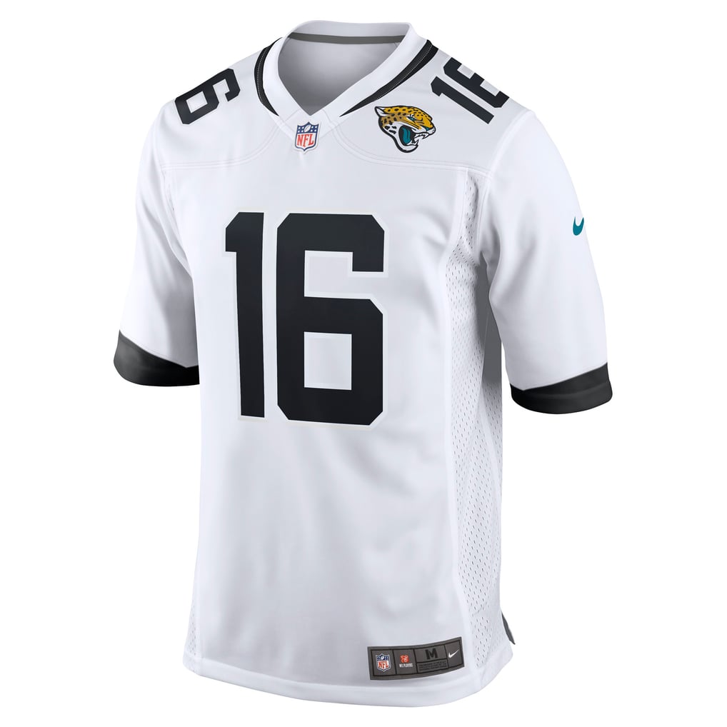 Men's Jacksonville Jaguars Trevor Lawrence White Game Jersey